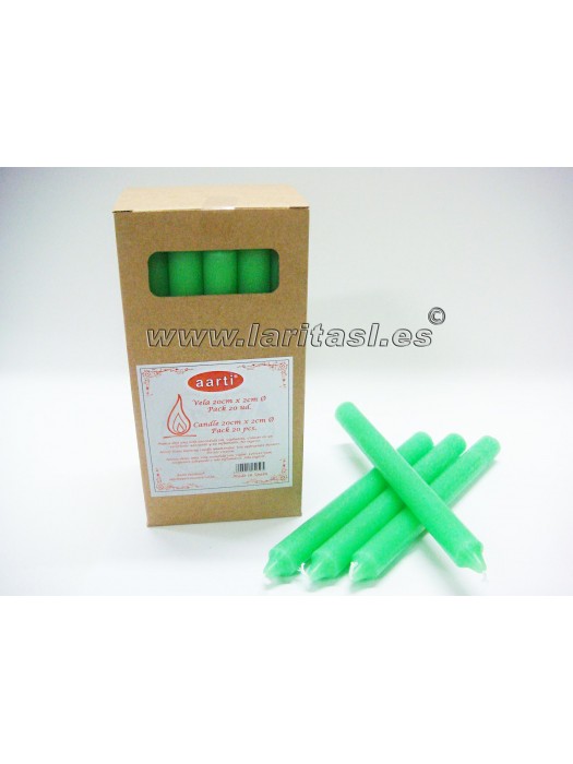 Vela Com Aroma Alecrim 19cmx2cm +/- 8h